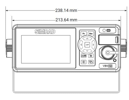 Simrad Zender/ontvanger AIS V5043 KLASSE A
