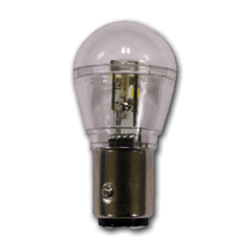 Hollex LED BA15S 10-30V/0,7W warm wit dimbaar 360°