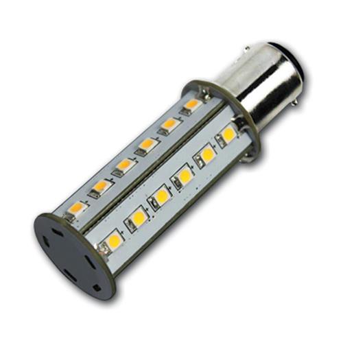 Hollex LED BAY15D 10-30V 2,9W wit