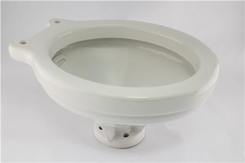 Rheinstrom closetpot groot wit (rond)