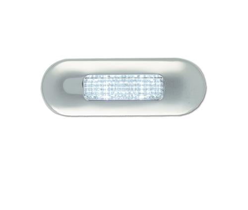 Hella LED traplamp 10-33V wit/chroom