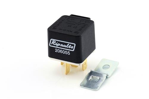 Ripca mini relais wissel 24V 10-15A 5-polig