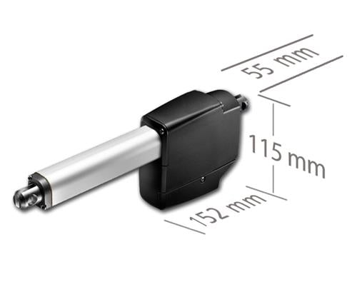 Linak actuator LA25-1,5kN-250mm-24VDC-IC advanced