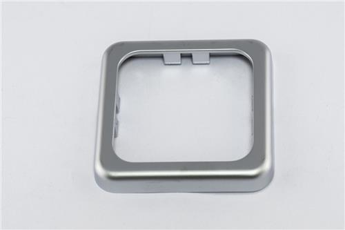 Inprojal afdekraam (1) 60x60mm glad/zilver matglans