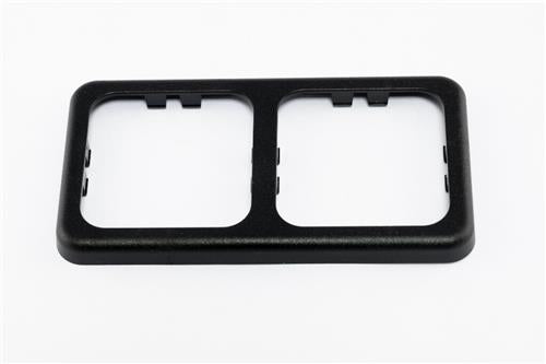 Inprojal afdekraam (2) 60x113mm ruw/zwart