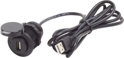 Blue Sea Systems 12VDC USB 20 poort met verlengkabel