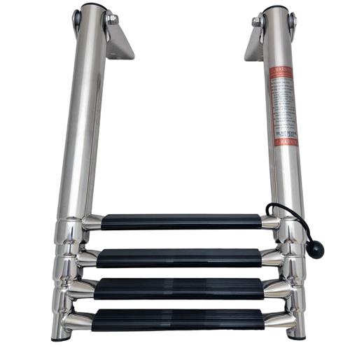 Hollex telescopische zwemtrap rvs316 4 treden