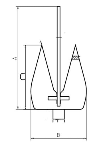 Hollex Bay anker 2,0kg