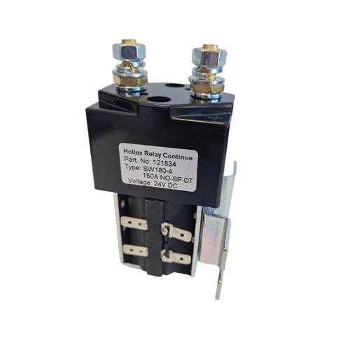Hollex relais SW180-4 24V 150A continu NO-SP-ST