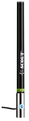 Scout antenne KS-43 Black Edition polyester VHF 2,4mtr 6dB