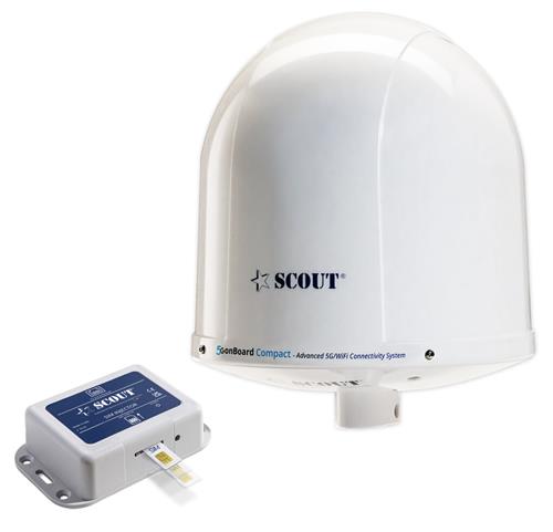 Scout 5G onBoard Compact - 5G/WiFi/SIM voor EU/MO/AFR/OC/BR