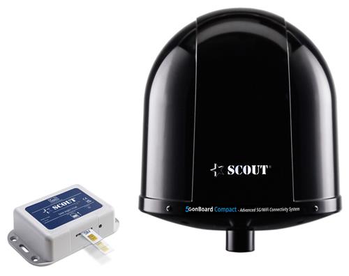 Scout 5G onBoard Compact Black - 5G/WiFi/SIM voor USA/CA