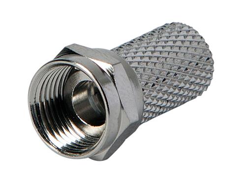Scout F male connector voor RG-6 twist-on