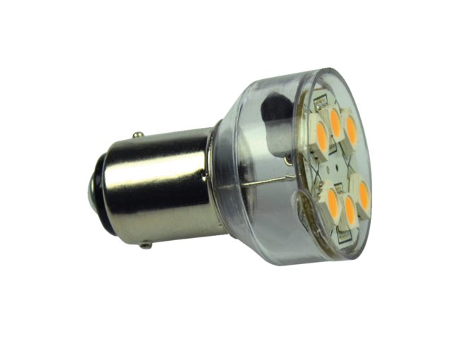 Ledlamp led6 10-30V BA15D