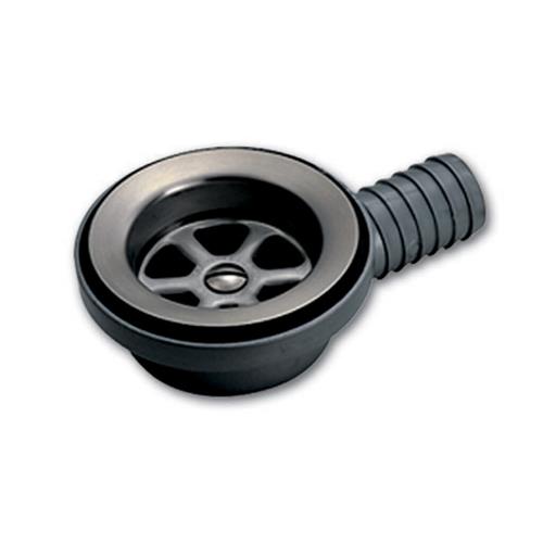 Afvoer haaks ø19mm met plug