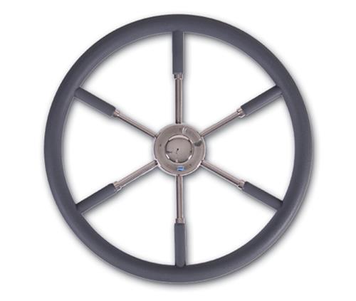 Stazo hoepelstuurwiel type 12 grijs 55cm