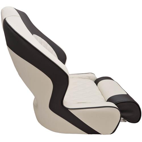 Hollex stuurstoel Diamond Moon wit/antraciet
