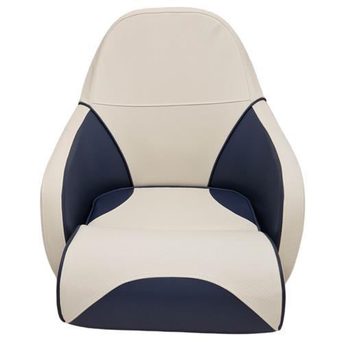 Hollex stuurstoel Classic Moon wit/ navy