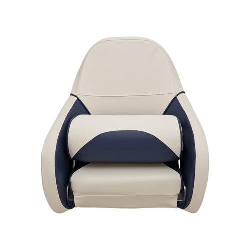 Hollex stuurstoel Classic Moon wit/ navy