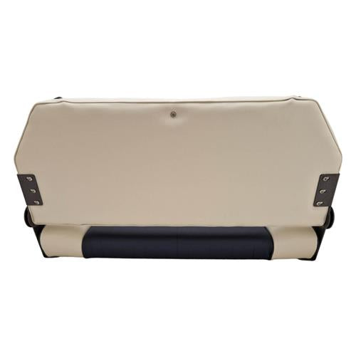 Hollex stuurbank Twin Star crème/navy