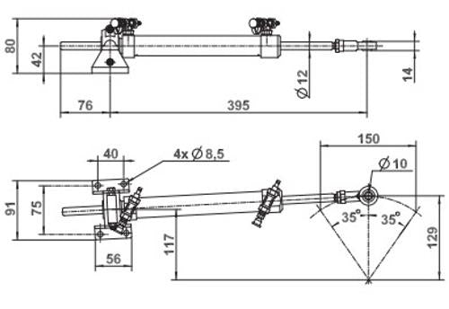 Lecomble & Schmitt cilinder VHM 26 DTP met raccords