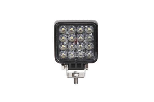 Hollex werklamp IP67 schakelaar 10-30V zwart