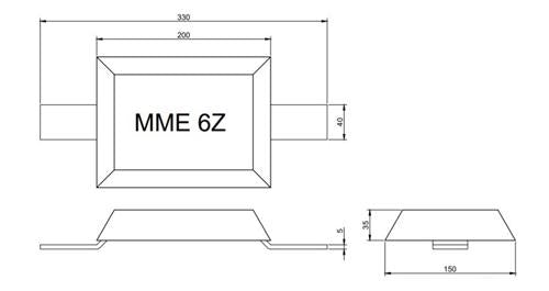 MME huid/roeranode zink MME6Z