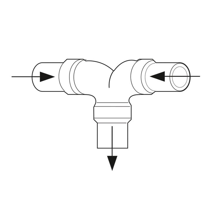 Dometic Slangverbinder dubbel 38 mm