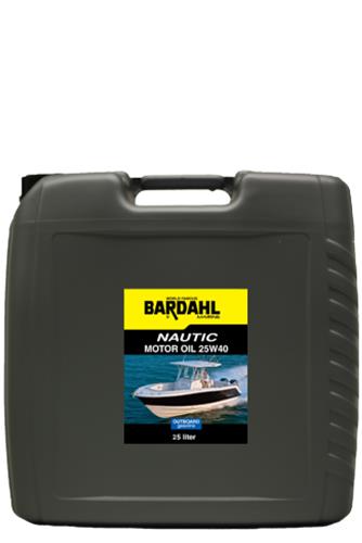 Bardahl motorolie Nautic 25W40 Outboard 4 takt 20ltr