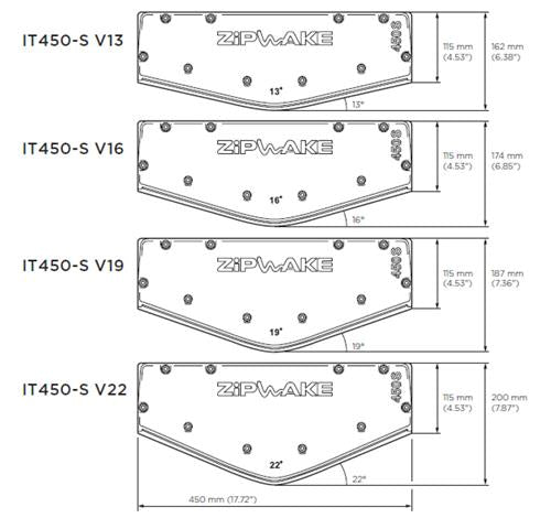 Zipwake interceptor 450S V22 front