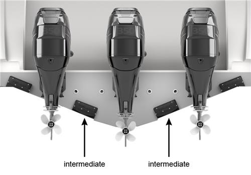 Zipwake interceptor 300S intermediate kabel 3mtr
