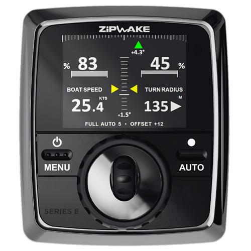 Zipwake Control Panel E (CP-E) met standaard kabel 15 m
