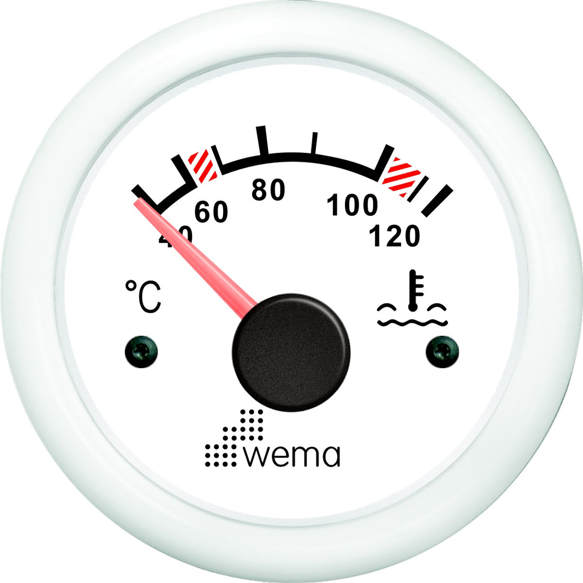 Watertemperatuur wit