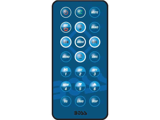 Boss Audio Marine radio MR1308UAB wit