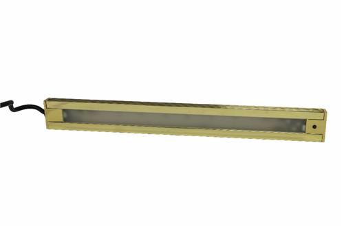 Prebit LED opbouwarmatuur UB01-1 300mm glanzend goud warm wit 10-30V 6W dimbaar