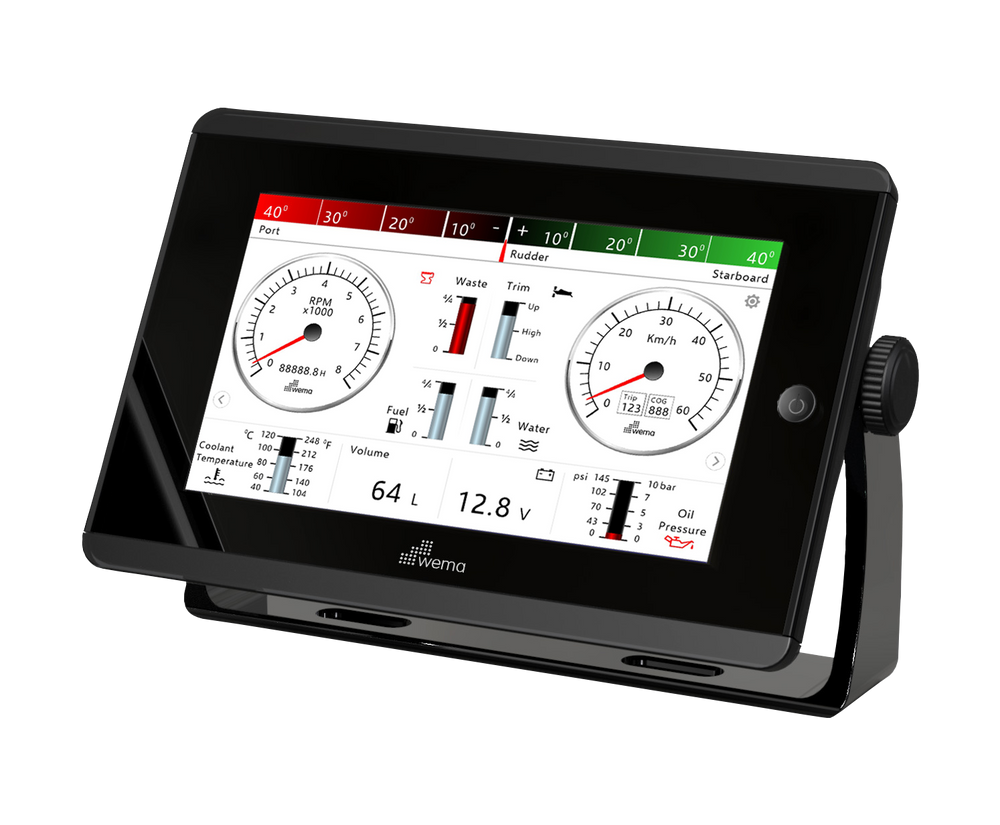 Multifunctioneel touchscreen display 7" NMEA2000