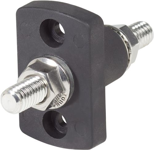 Blue Sea Systems doorvoerterminals 3/8-16 stud zwart