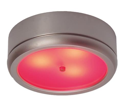 Prebit LED opbouwlamp D2-3 master chroom rood/warm wit 10-30V 9 W dimbaar