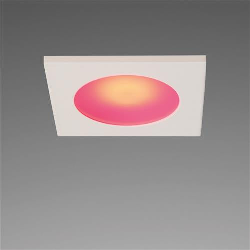 Prebit LED inbouwlamp EBQ12-3 slave wit rood/warm wit schakelbaar 10-30V 3W