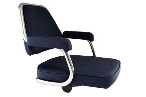 Pörtner stoelkuip Dakota / donkerblauw