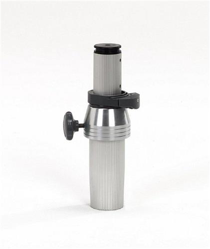 Zwaardvis stoelzuil handmatig ø76/60 330-430mm geanodiseerd