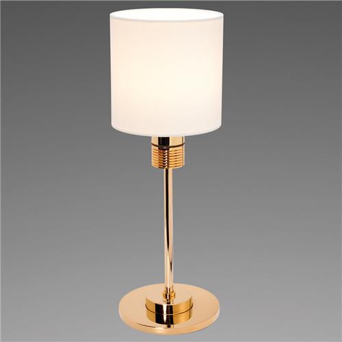 Prebit LED tafellamp NOVA glanzend goud 12/24V warm wit dimbaar