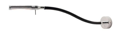 Prebit LED flexlamp 07 500mm zwart leer chroom rood/warm wit 10-30V 3W dimbaar
