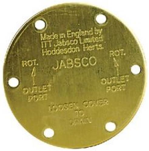 Jabsco eindkap messing 020