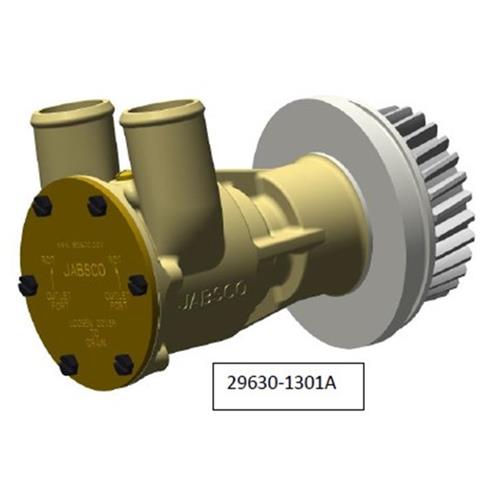 Jabsco koelwaterpomp brons 80 flens gemonteerd 32mm aansluiting / Caterpillar 4255411