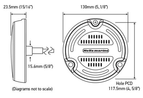 Hella Apelo A3 brons / RGBW / lens wit 30W 6000Lumen / sleeve
