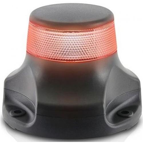 Hella NaviLED Pro rondschijnend rood 360°12/24V 2NM zwart huis