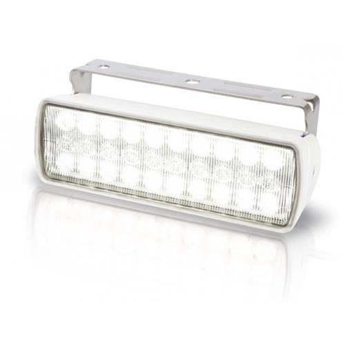 Hella Sea Hawk-XL werklamp witte behuizing 9-33V wit/rood licht