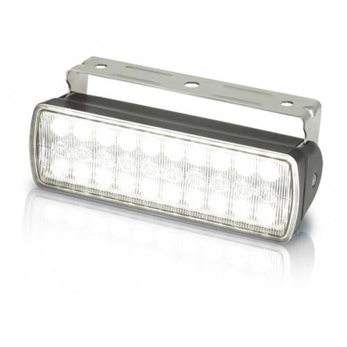 Hella Sea Hawk-XL werklamp zwarte behuizing 9-33V wit/warm wit licht