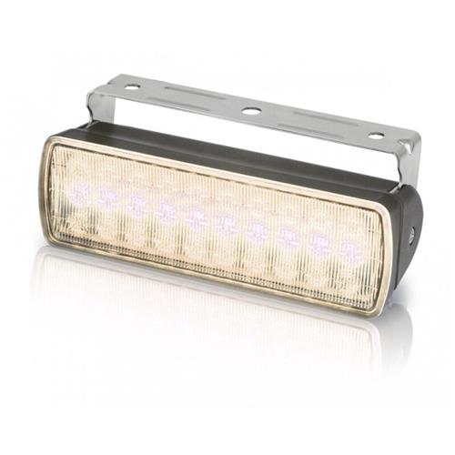 Hella Sea Hawk-XL werklamp zwarte behuizing 9-33V wit/warm wit licht